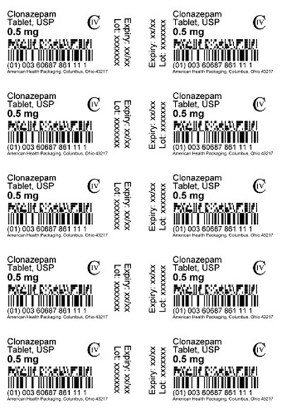 0.5 mg Clonazepam Tablet Blister (0.5 mg Clonazepam Tablet Blister)